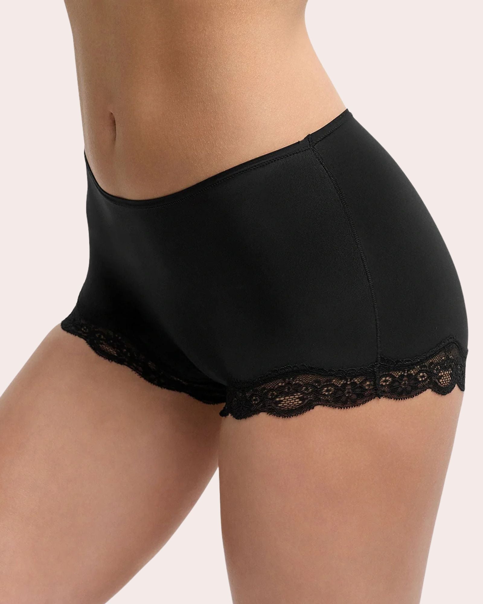 Nahtlose Hipster Slips mit Spitzenbesatz für Damen