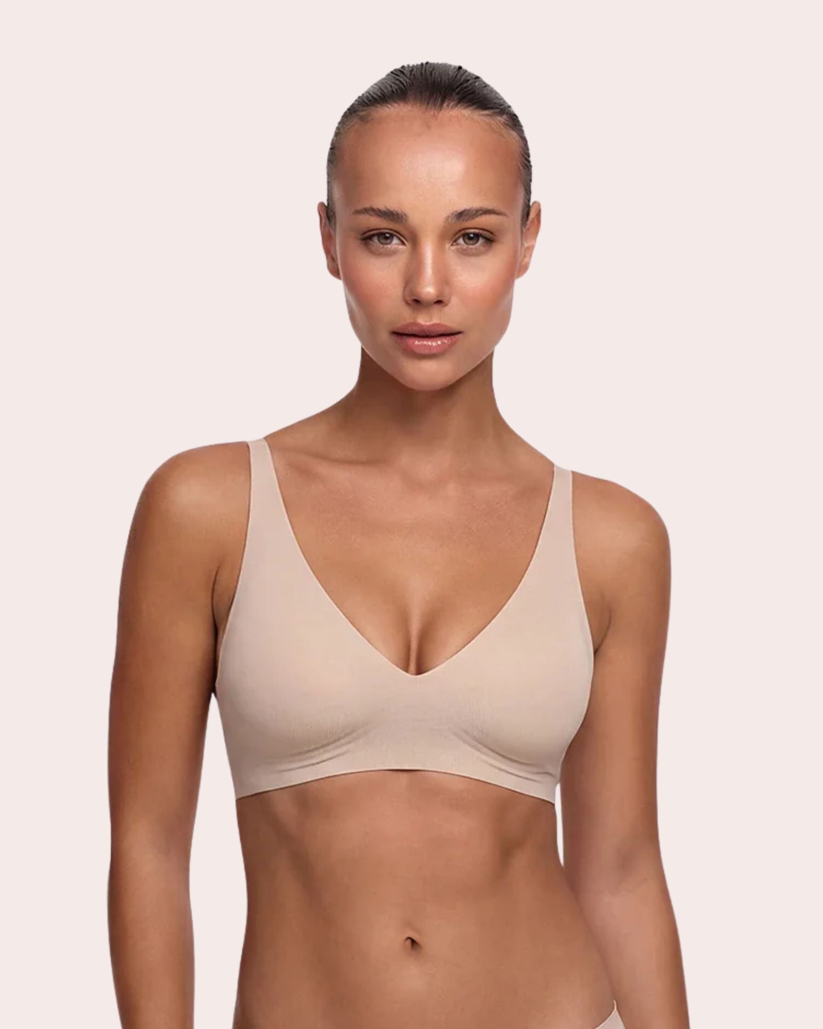 Comfort Push-Up BH Bügellos mit herausnehmbaren Cups und natürlichem Push-Up
