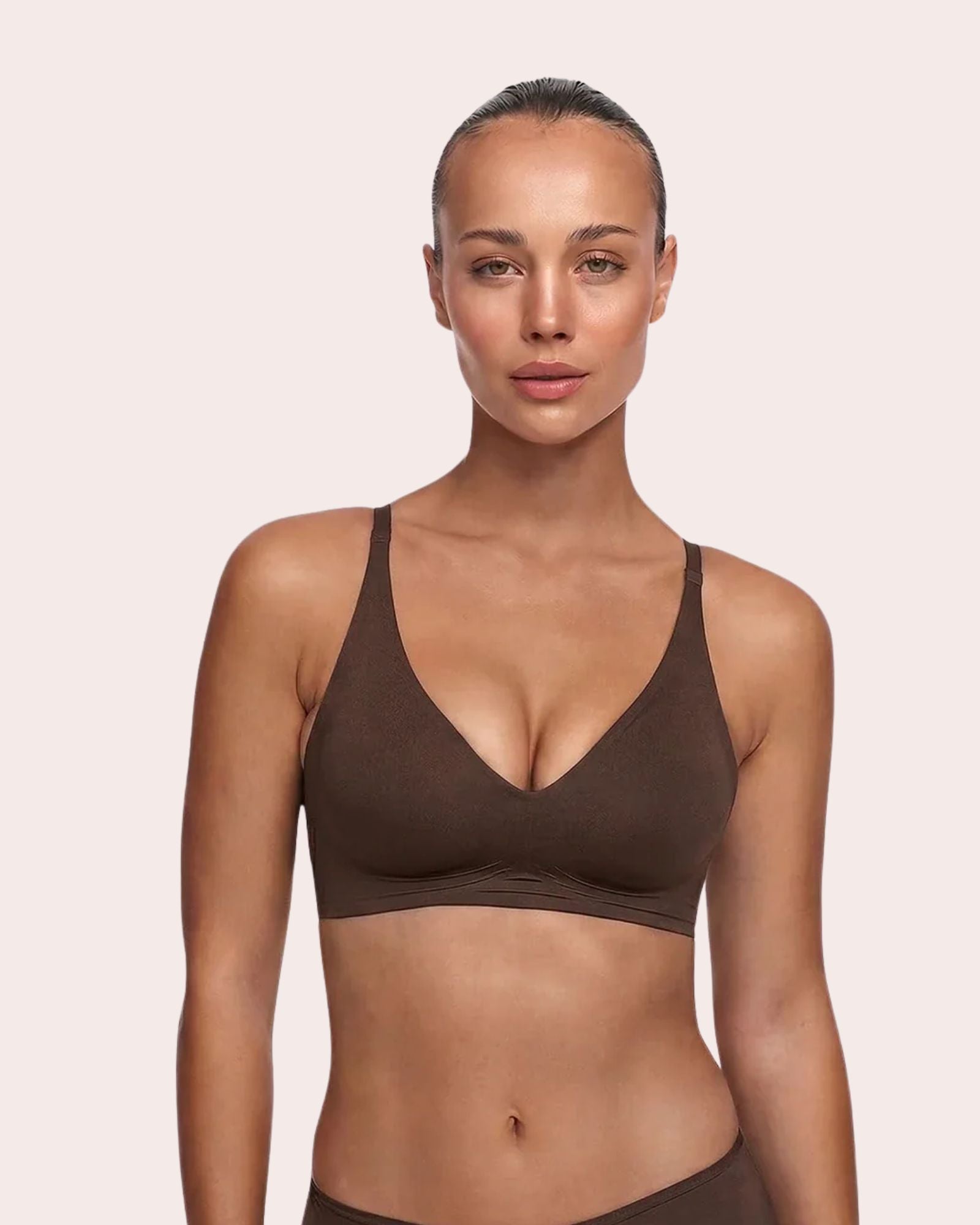 Comfort Push-Up BH Bügellos mit herausnehmbaren Cups und natürlichem Push-Up