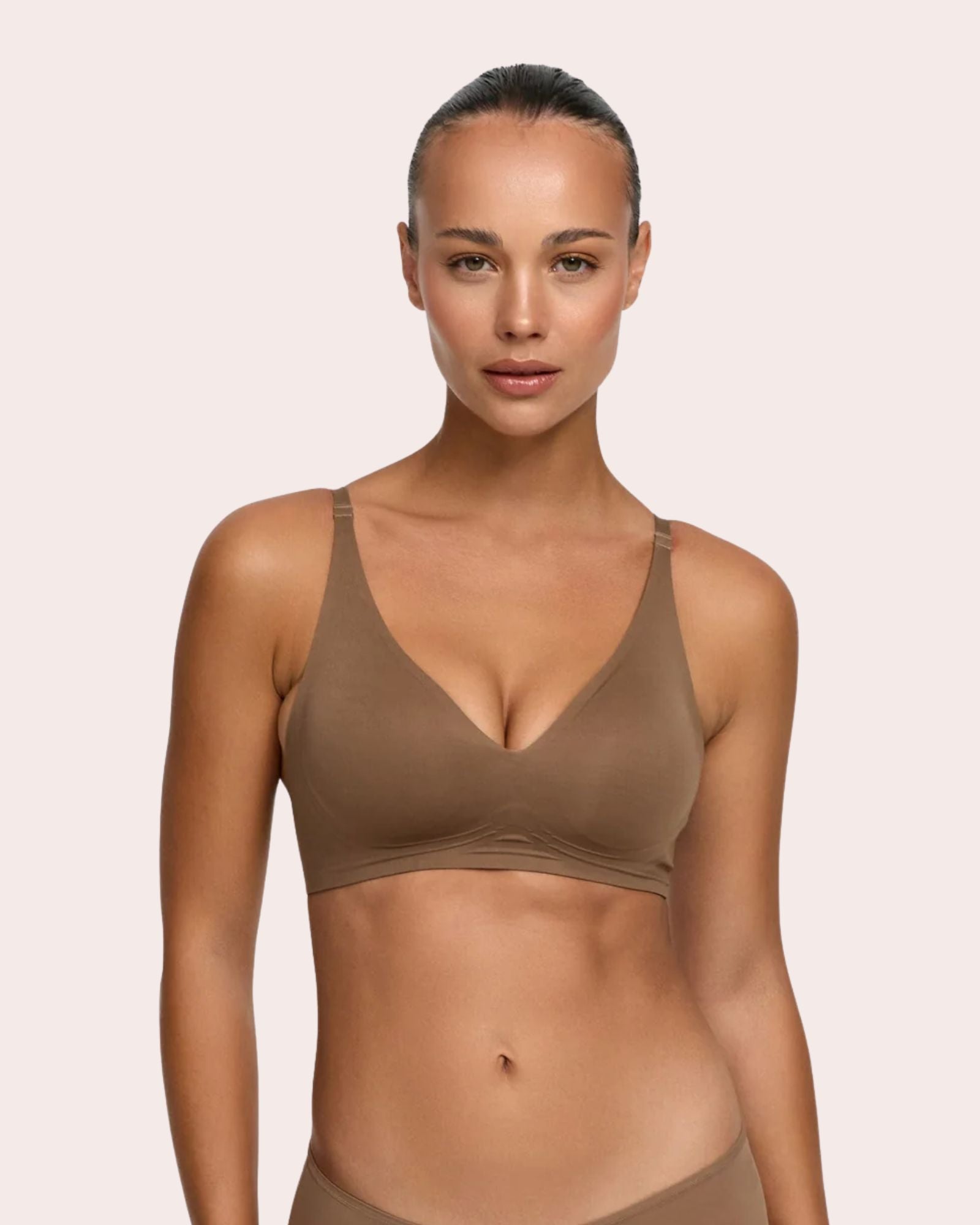 Comfort Push-Up BH Bügellos mit herausnehmbaren Cups und natürlichem Push-Up