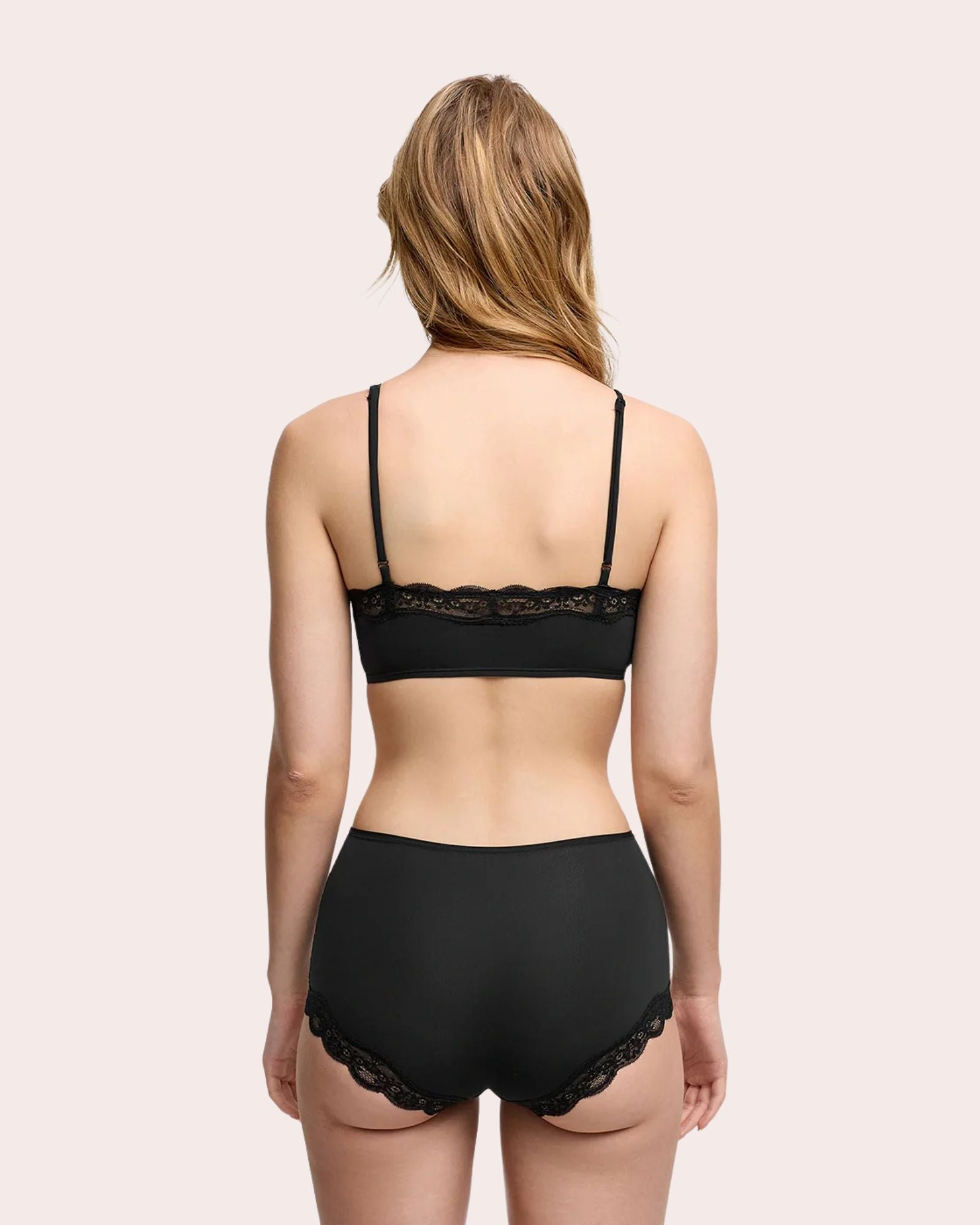 Nahtlose Hipster Slips mit Spitzenbesatz für Damen