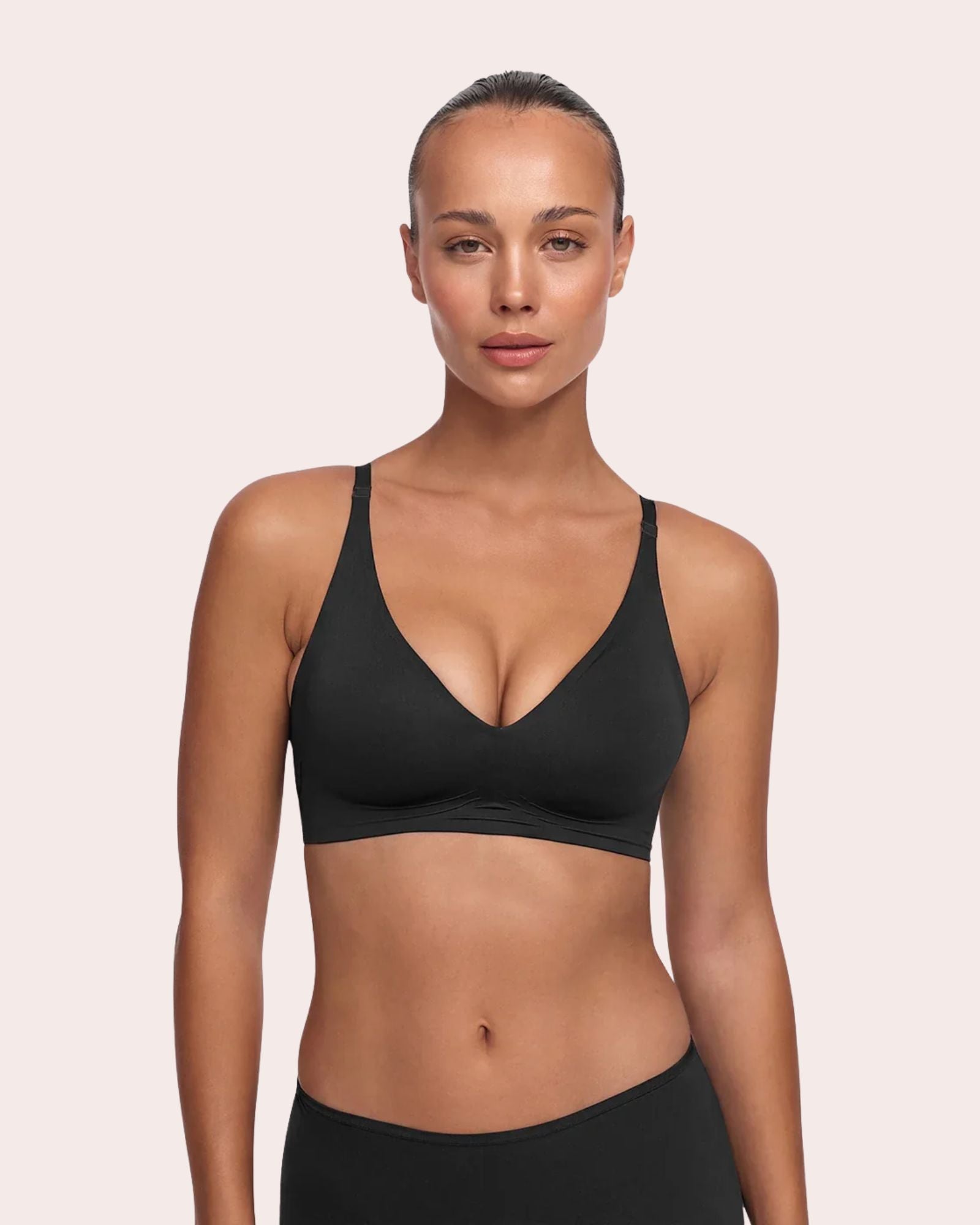Comfort Push-Up BH Bügellos mit herausnehmbaren Cups und natürlichem Push-Up