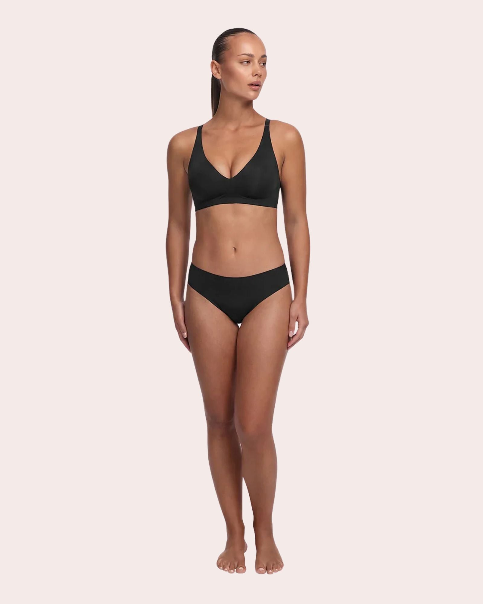 Comfort Push-Up BH Bügellos mit herausnehmbaren Cups und natürlichem Push-Up