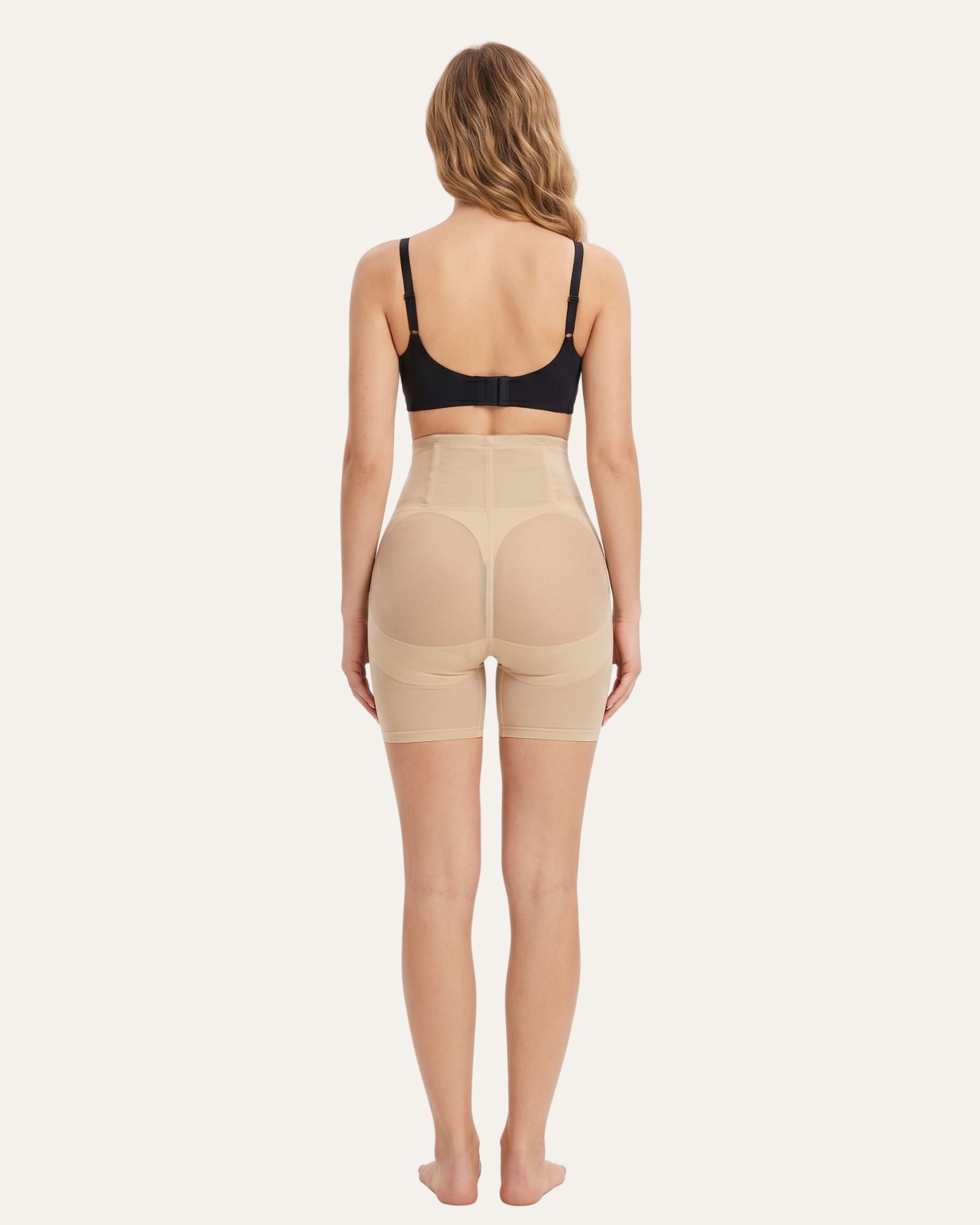 High Waist Shapewear Shorts Damen – Formende Miederhose mit Beinansatz